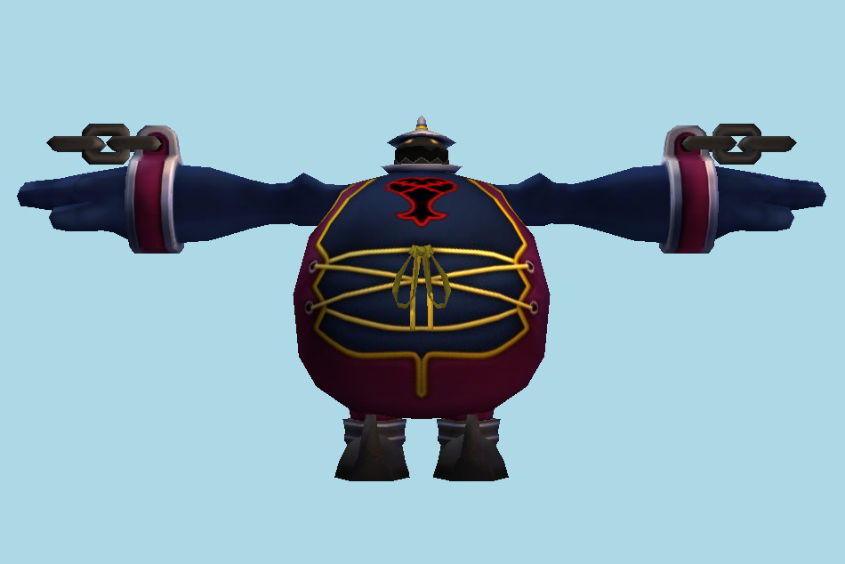 Kingdom Hearts Large Body 3d model