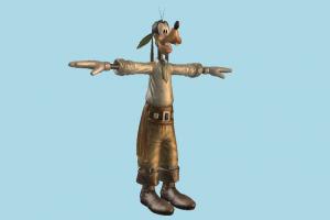 Goofy Goofy, disney, cartoon-character, animal-character, KH, Kingdom-Hearts, character, cartoon, toony, male, people
