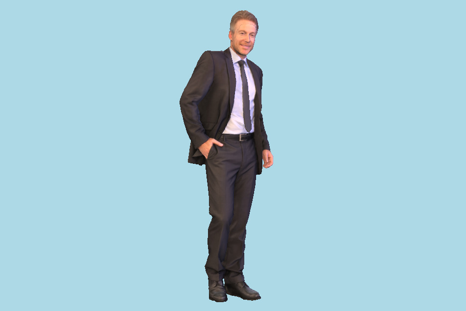 Dennis Business Man 3d model