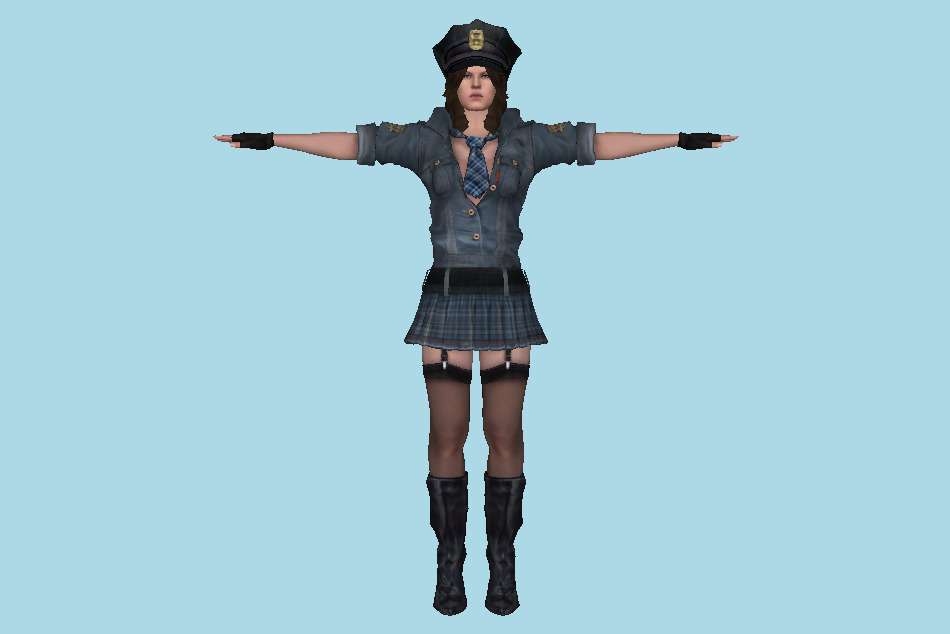 Resident Evil 6 - Helena Harper 3d model