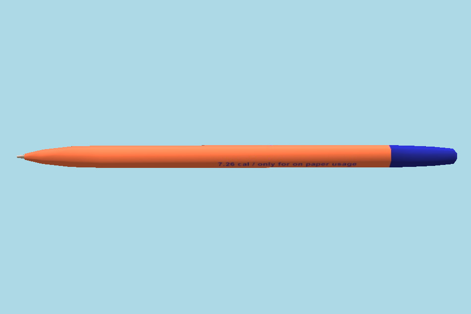 Pen 3d model