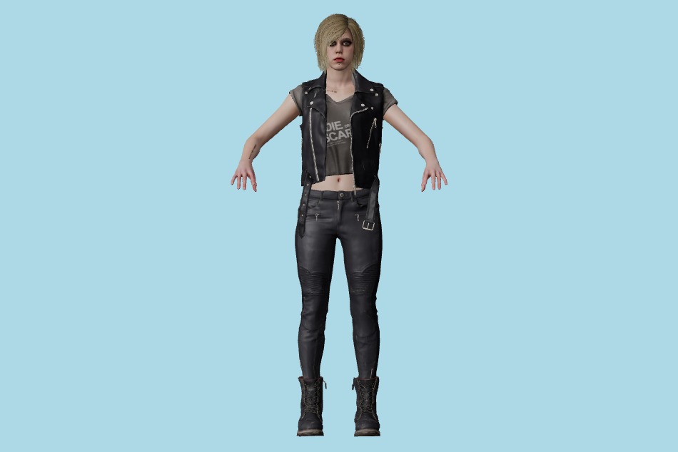 Resident Evil Risistance: RE January 3d model