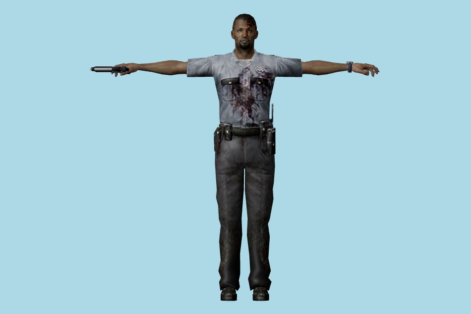 Resident Evil: Chronicles - Characters Pack 3d model