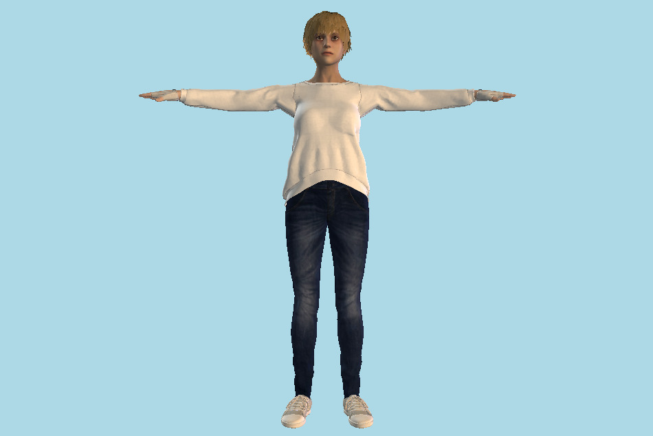 Silent Hill - Heather Mason Girl 3d model