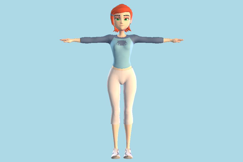 Ben 10 Gwen Tennyson 3d model