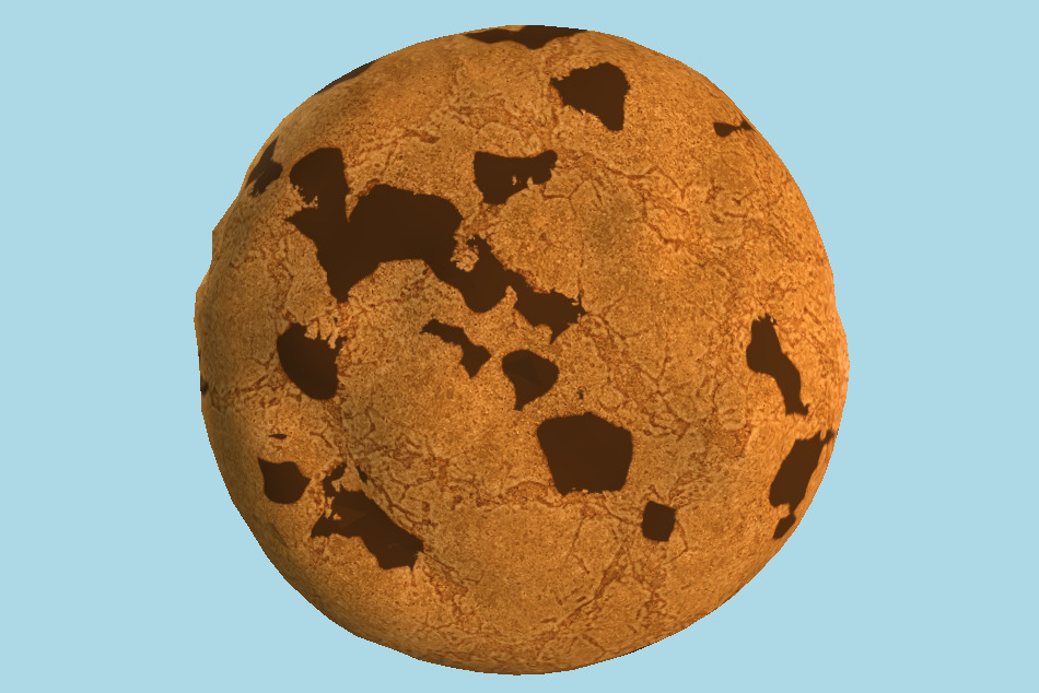Cookie 3d model