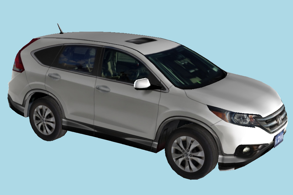 Honda Car CRV 2011 3d model