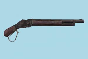 Antique Shotgun shotgun, handgun, weapon, gun, firearm, arm