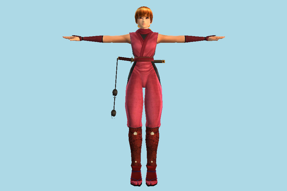DOA: Dimensions - Kasumi Alpha 3d model