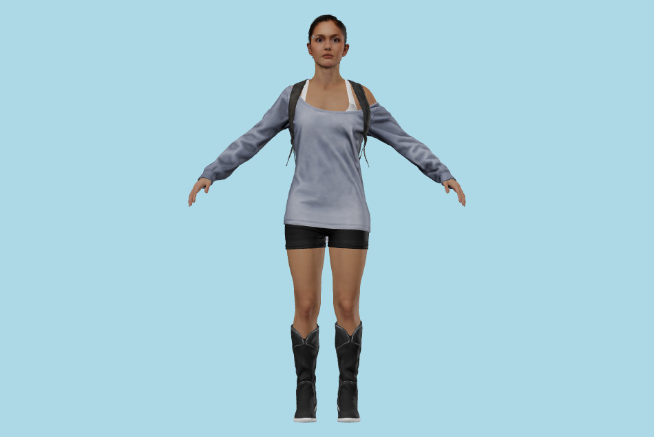 Detroit - Become Human - DBH North Jericho 3d model