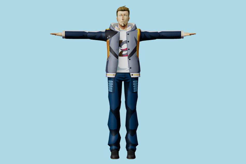 Tokyo Ghoul Re Birth - Kazuichi Banjou 3d model