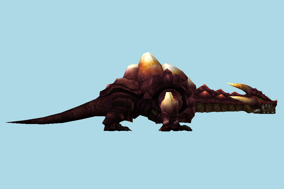 Sonic and the Black Knight Earth Dragon 3d model