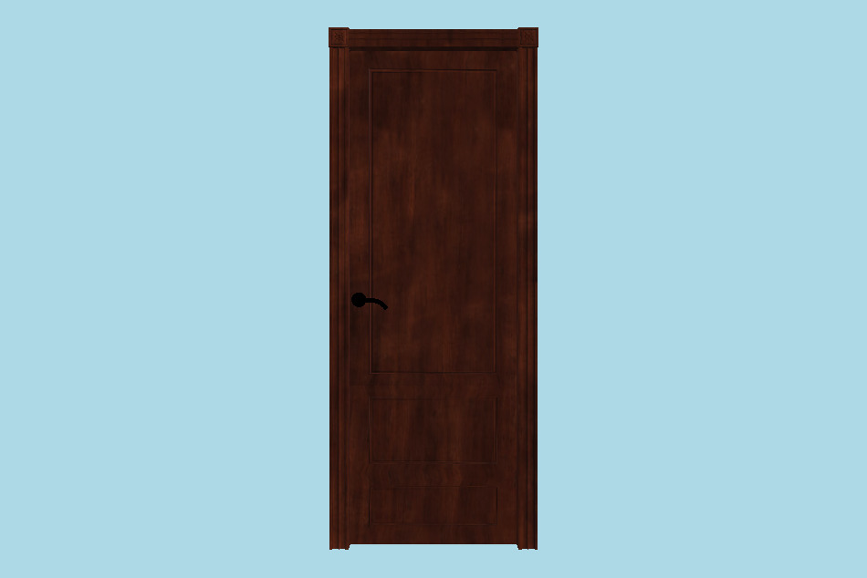 Closed Door 3d model