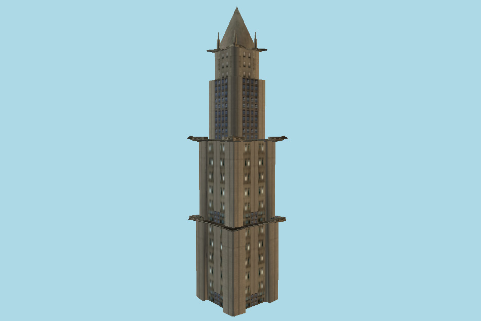 Skyscraper 3d model