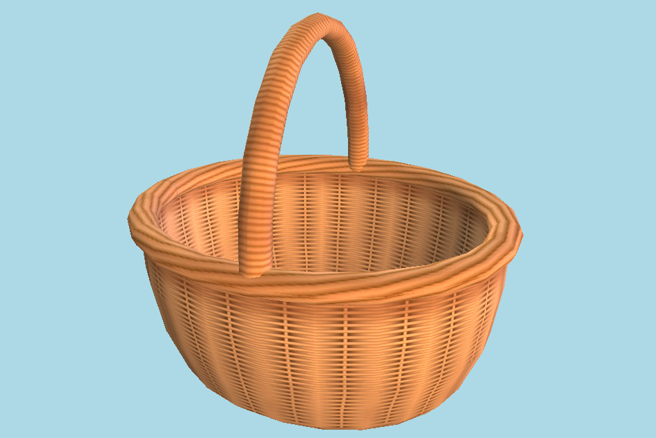 Shopping Basket 3d model