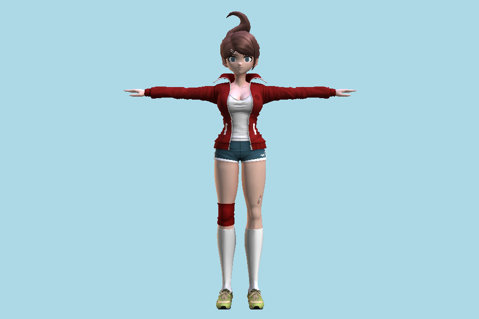 Danganronpa Cyber VR - Aoi Asahina 3d model