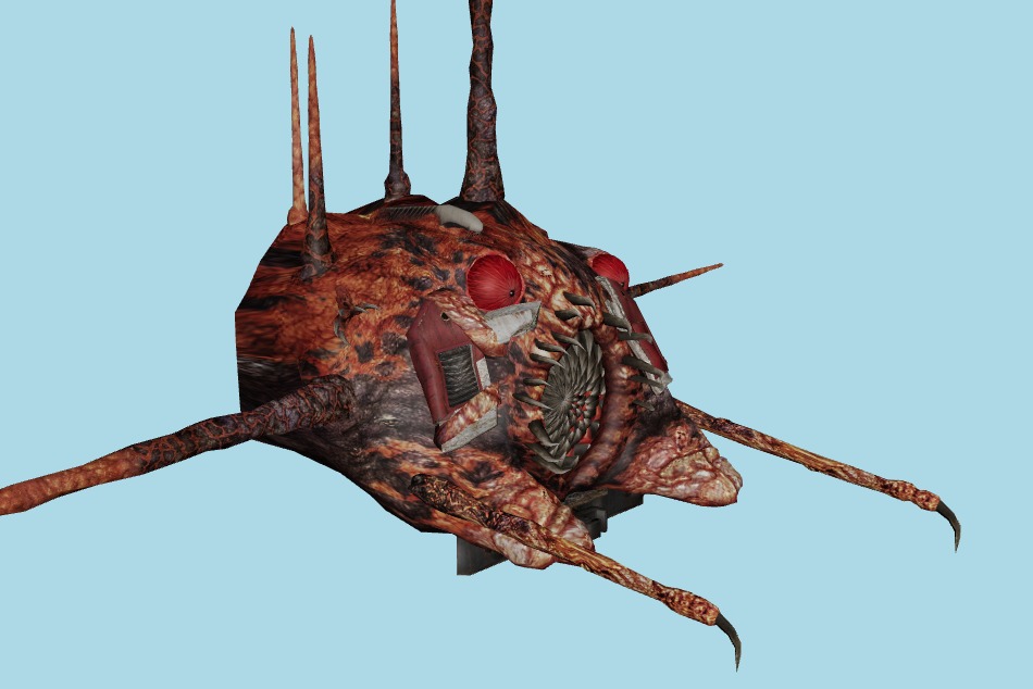 Resident Evil: Chronicles - RE William Birkin 1 3d model
