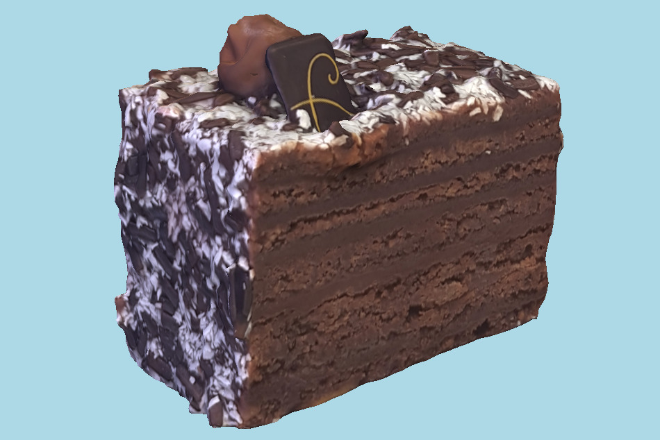 Chocolate Cake 3d model