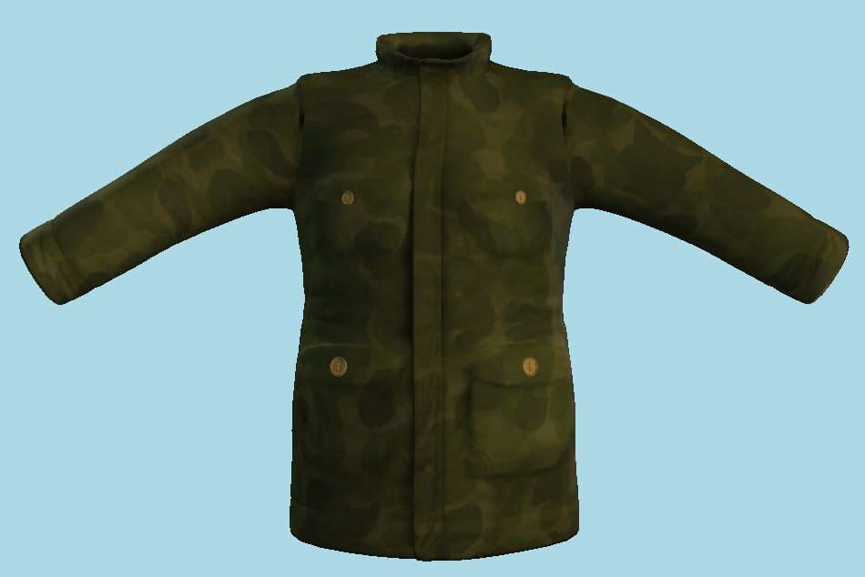 Coat 3d model