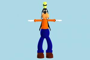 Goofy goofy, disney, animal-character, character, cartoon, human, toony