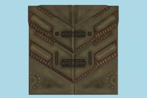 Door door, gate, wall, metal, doors