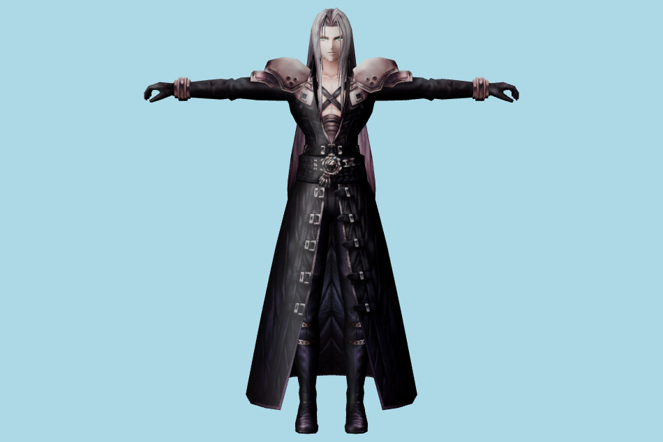 War of the Visions Final Fantasy Brave Exvius - Sephiroth 3d model