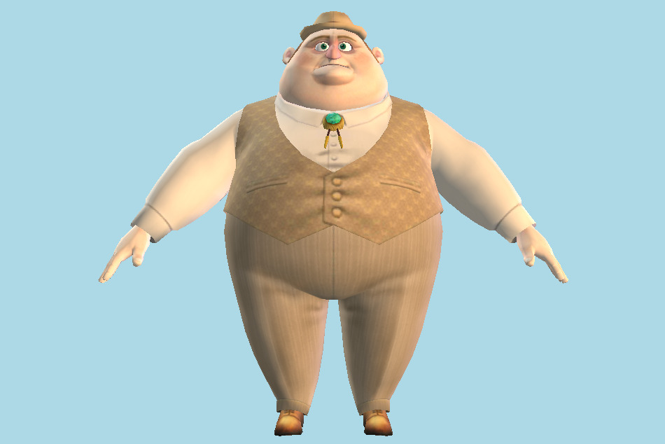 NUT JOB - Mayor 3d model