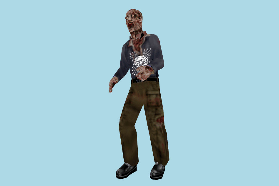 Zombie7 HL MDL 3d model