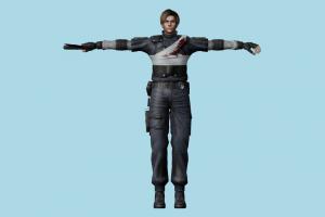 RE2 Leon Injured Leon-Injured