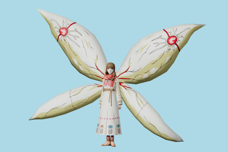 Tokyo Ghoul Dark War - Ryoko Fueguchi 3d model