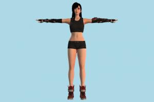 FFVII Tifa tifa, final-fantasy, ff7, girl, cute, female, woman, lady, people, human, character