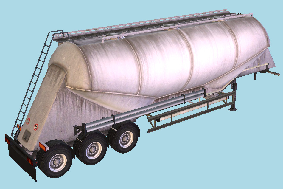 Cement Cistern 3d model
