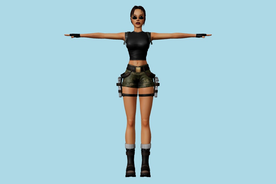 Tomb Raider VI Remastered - Lara Croft  3d model