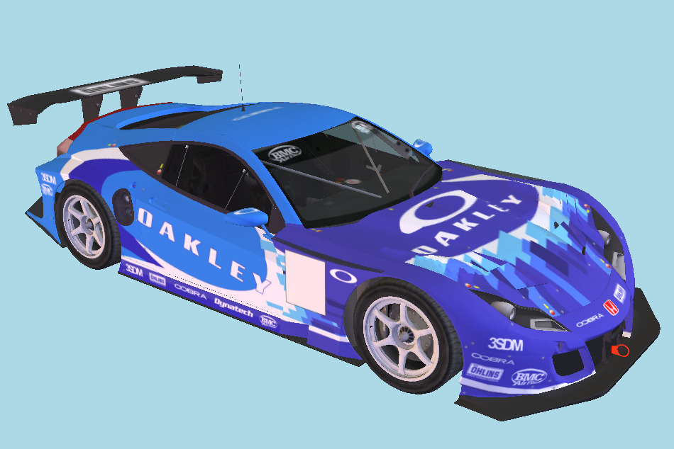 Honda Car HSV-010 GT 3d model