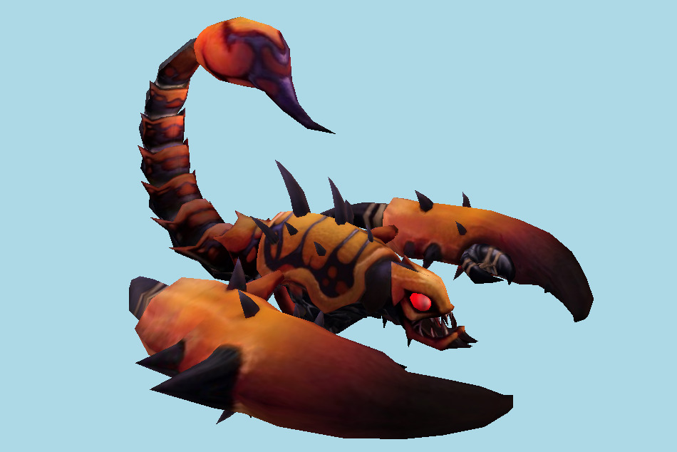 League of Legends Skarner Scorpion (Sandscourger) 3d model