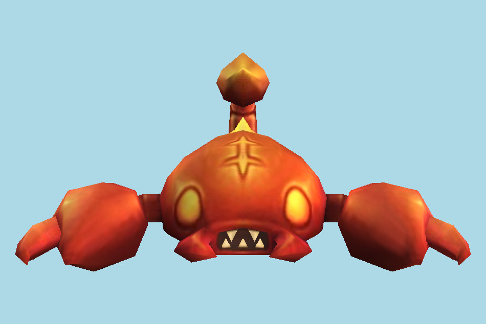 Summoners War Battle Scorpion-Fire 3d model