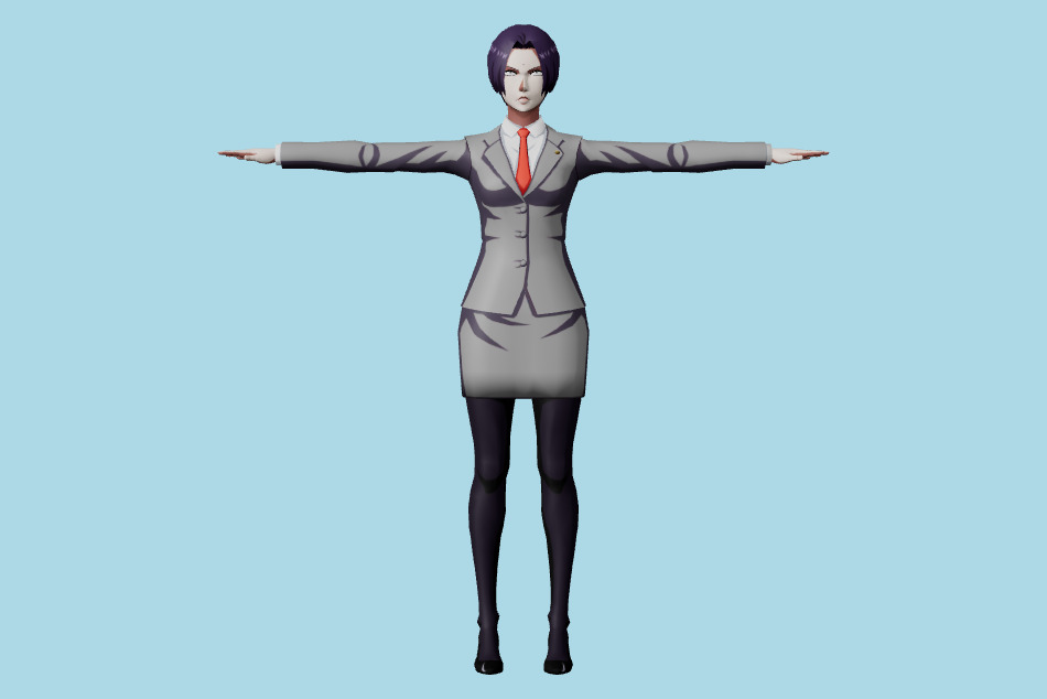 Tokyo Ghoul Re Birth - Misato Gori 3d model