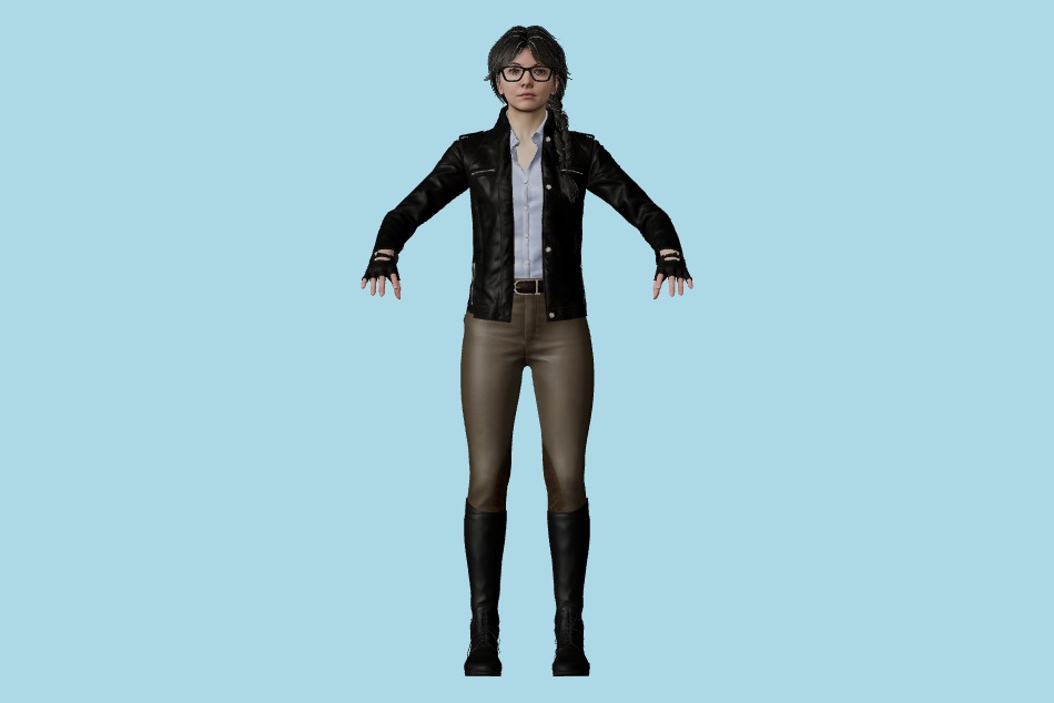 Resident Evil Risistance: Valerie 3d model