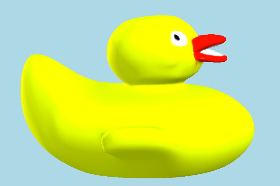 Rubber Duck 3d model