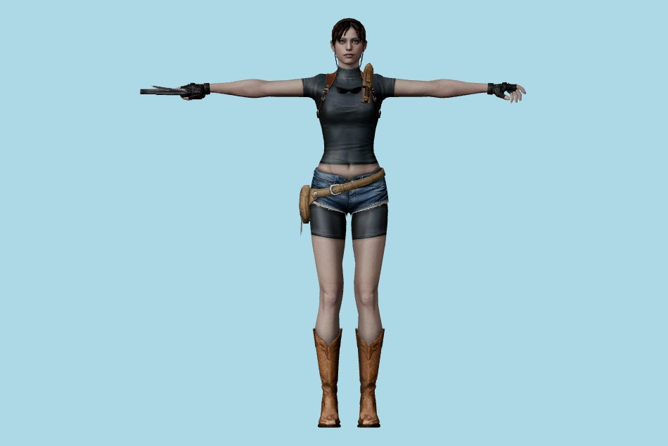 Resident Evil: Chronicles - Redfields Pack 3d model
