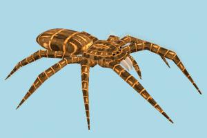 Spider animated, spider, bugs, insects, horror