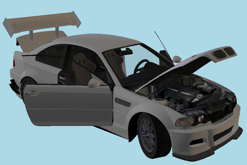 BMW M3 Car 3d model