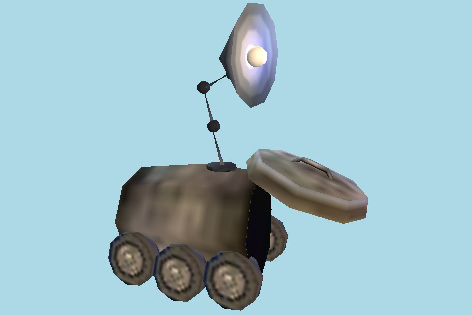 Earthworm Jim - Billy the Bin Car 3d model