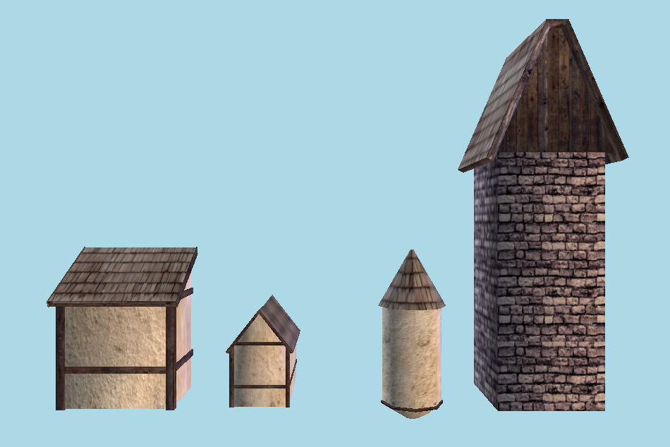 Building Domes 3d model