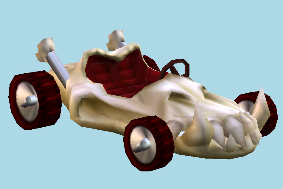 CTR Crash Tag Team Racing Car 3d model