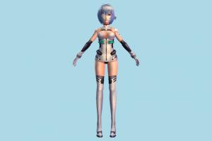 Girl Cyberpunk-Girl