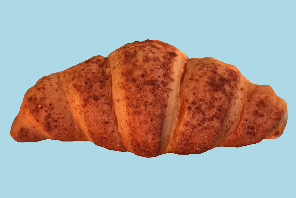 Croissant 3d model
