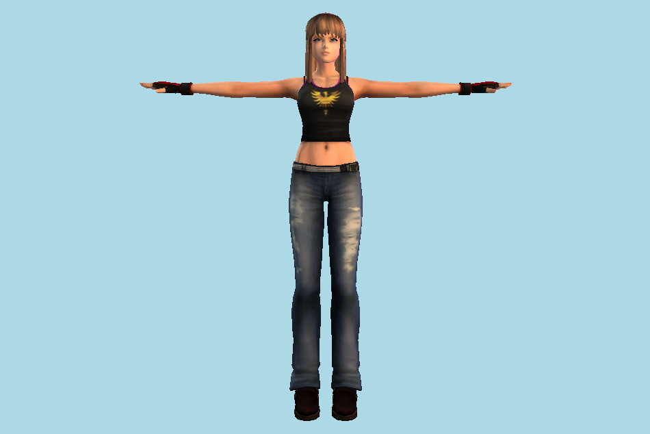 DOA: Dimensions - Hitomi 3d model