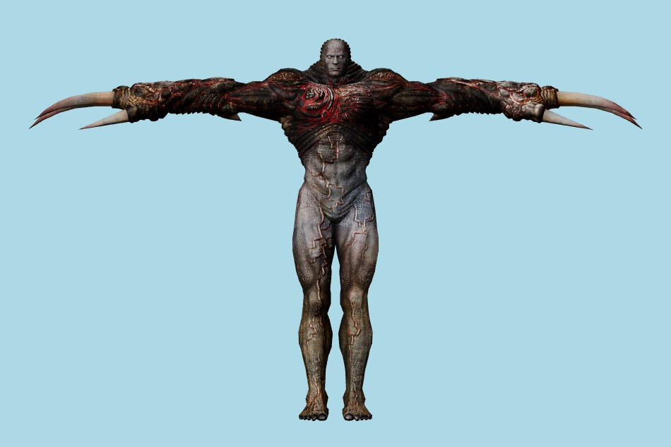 Resident Evil: Chronicles - Super Tyrant 3d model