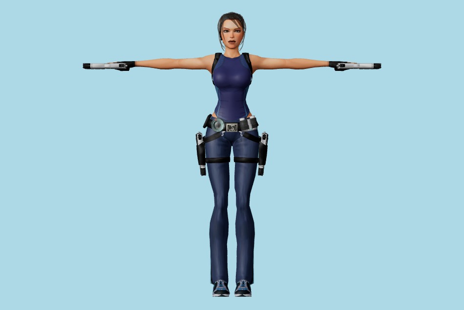 Tomb Raider 7: Lara Croft Sports 3d model